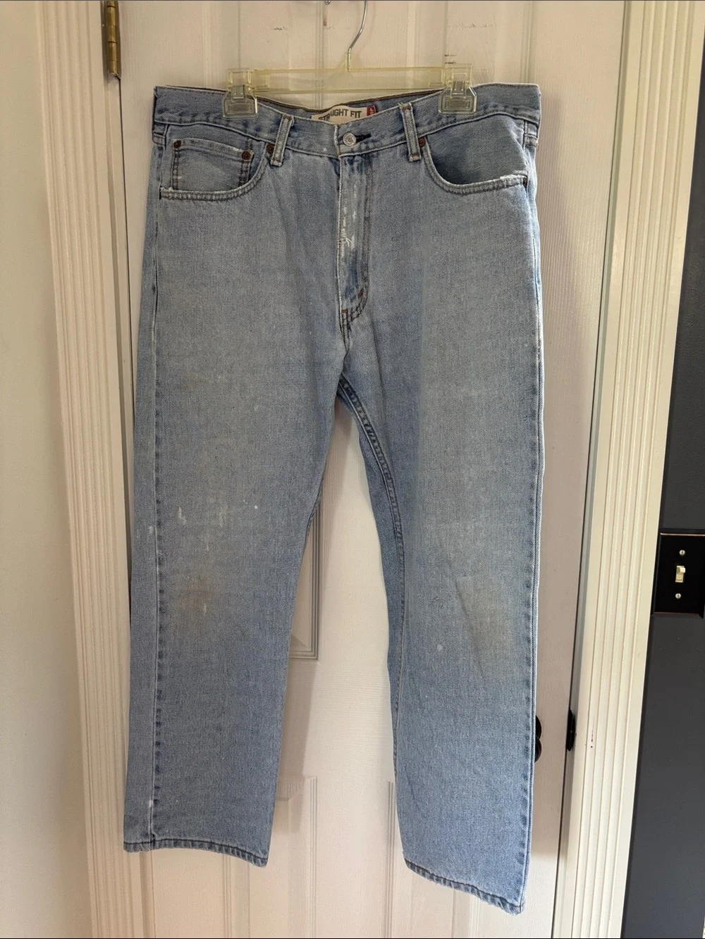Levis 505 Blue Men’s Straight Fit Jeans - size 36x39 Mexico
